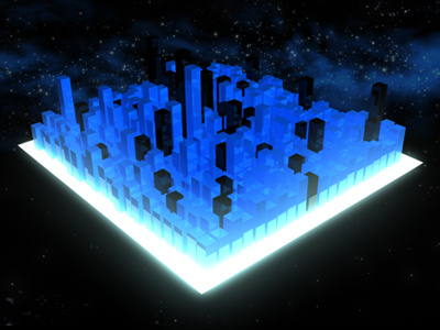 Cityscape 3d buildings city cityscape futuristic maya mental ray space stars
