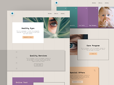 Optometry Clinic Website Template