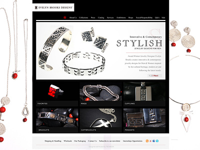 Evelyn Brooks jewerly web 2019 black brand branding design digital dribbble fancy frank gago jewerly logo minimalist ux