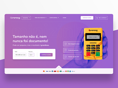 Header Redesign - Minizinha