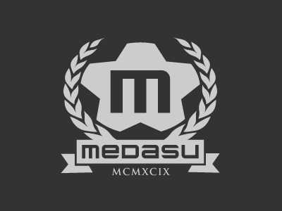 Medasu Logo, Banner & Laurel branding logo medasu methatswho