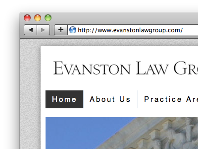 Evanston Law Group - Home website