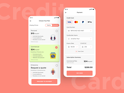 Credit Card Checkout checkoutscreen design mobile app ui uxui