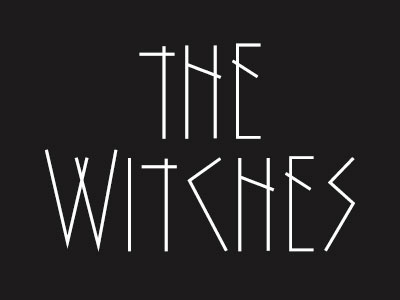 Custom Font font lettering text typography witches