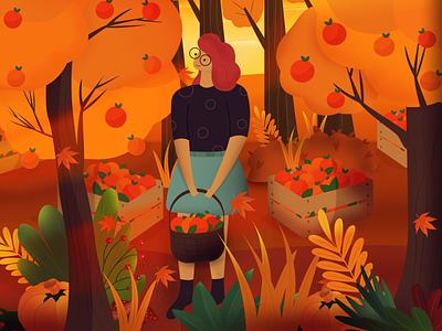 autumn girl