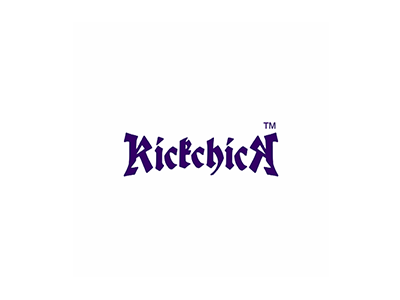 Typography for Kickchick badges branding logo modern t shirt design typography