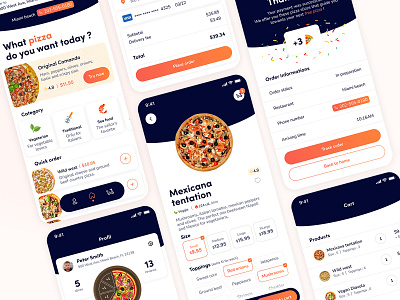 Food Delivery app | Pizza 🍕