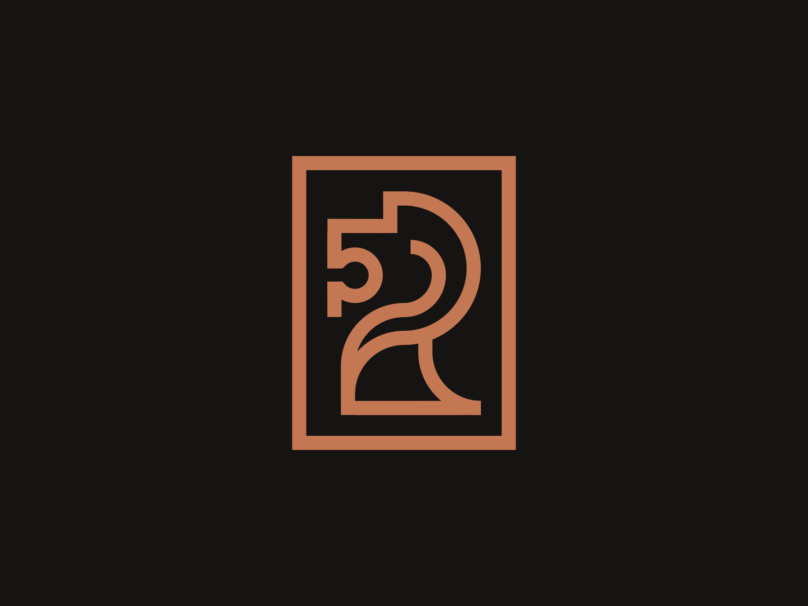 RZNG MEN - Logo Animation animal animation branding icon lion logo minimalist modern symbol