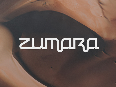 ZUMARA brand branding icon lettermark logo logotype minimalist modern symbol typography wordmark