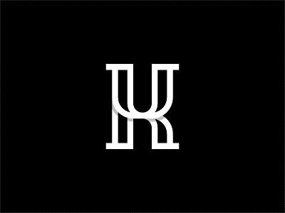 KU alphabet brand branding design icon identity lettermark logo minimalist modern monogram simple symbol