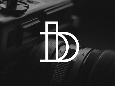 BDI Monogram branding icon identity lettermark line logo minimalist modern monogram simple symbol