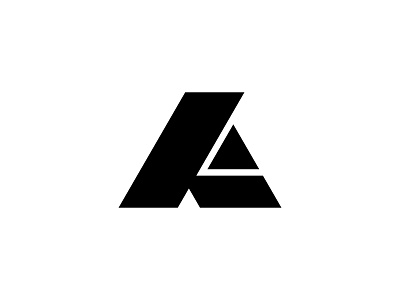 AL Monogram Logo alphabet branding icon identity lettermark logo minimalist modern simple symbol