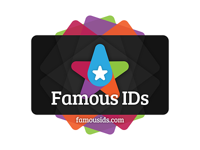 Famous IDs card colors colours famous ids