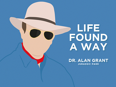 Alan Grant from Jurassic Park