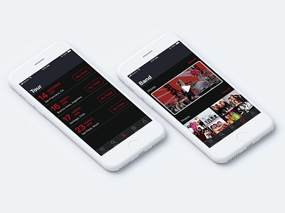 Mobile player part 3 application band ios mobile player tour ui ux