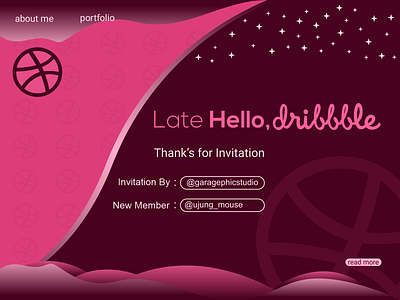 Dribbble Late Hello branding design elegant global graphic design hello international invitation late late hello logo logo inspiration thanks ui ux web designs