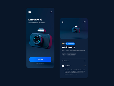 Minicamx 3d 3d illustration cinema 4d design flat ui ux vector web webdesign website