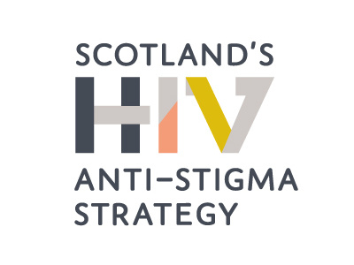 Scotlands HIV Anti Stigma Strategy Logo branding campaign hiv logo nonprofit scotland stigma