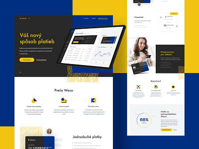 Wexopay landingpage app crypto crypto currency exchange illustration landing page landing page design payments ui ux design wallet web website