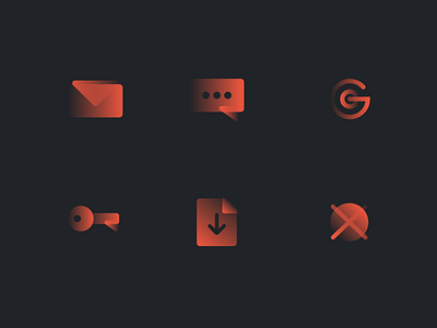 Flib gradient icon set gradient gradient color gradient design icon icon app icon design icon set ui ux design wallet app