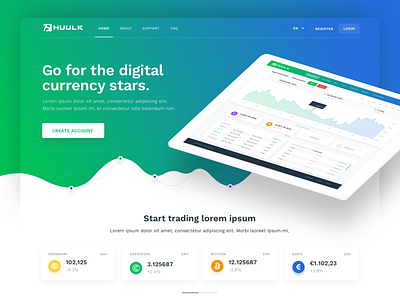 Landing page