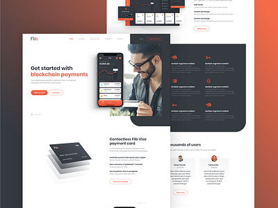 Flib - Landing Page