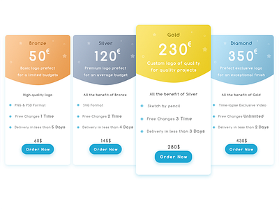 Logo Price Table