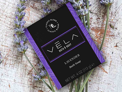 Vela Lavander Soap