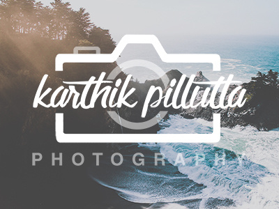 Karthik Pillutla Photography - Logo logo ocean photography waves