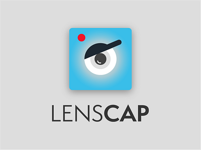 Lens Cap - Camera App Logo