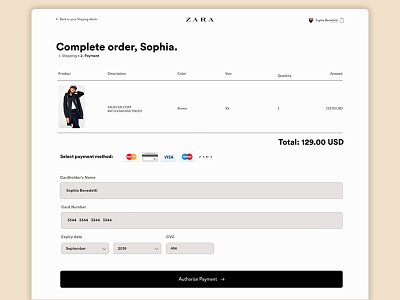 Payment form design payment form payment method payment page redesign redesign concept ui web webdesign