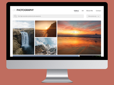 Photograpy design design photography ui web web design web development webdeisgn webdesign website