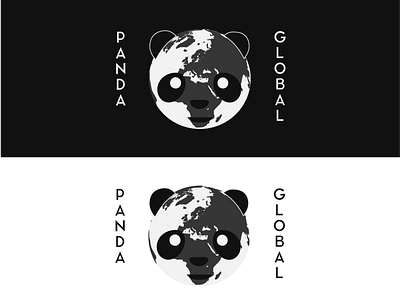 panda global branding logo logo challenge