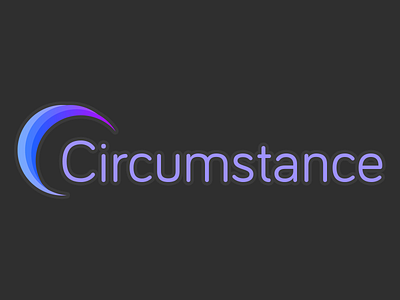 Circumstance design illustrated logo illustration illustrator logo shapes typo