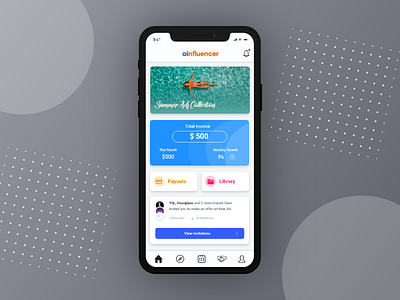 Dashboard - AInfluencer (Instagram Marketplace)