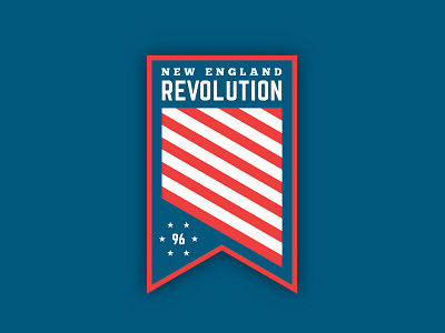 New England Revolution badge crest logo new england revolution soccer sports