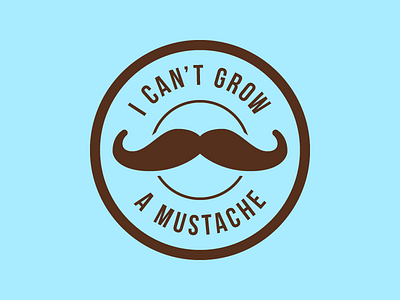 Movember badge circle crest movember mustache no shave november
