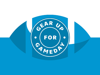 Gear Up For Gameday blue football grand valley sport sports