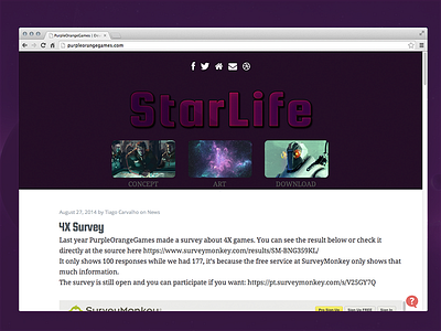 New StarLife Site