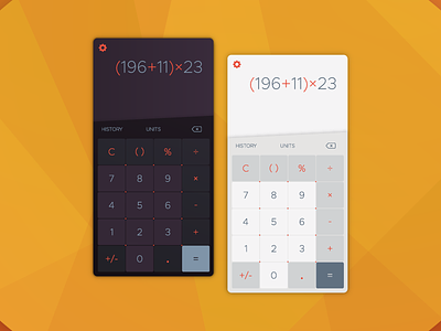 Calculator App Design