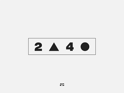 2 △ 4 〇