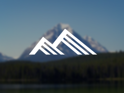 Escarpment. logo mountains photo