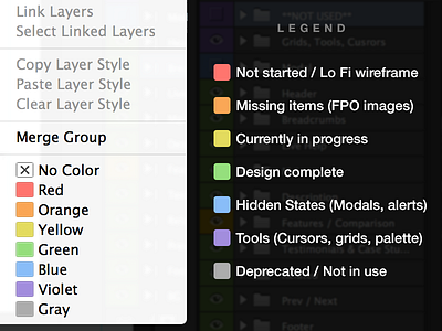 Photoshop IA: Colors! adobe design guide legend photoshop