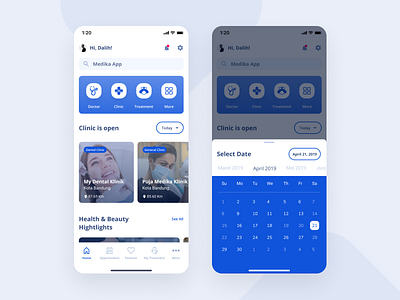 Medika App Redesign | UI Exploration Design android appdesign apps design designinspiration mobile design uidesign userinterface wireframe