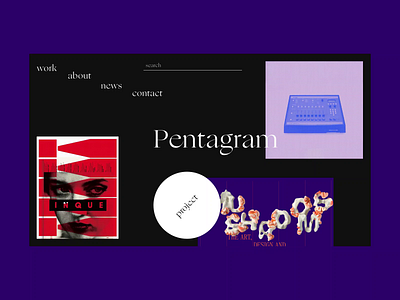 Redesign Pentagram Design aftereffects animation austin berlin design figma london motion new york pentagram studio typography webdeisgn