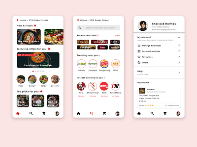 Swiggy + Zomato UI Mashup