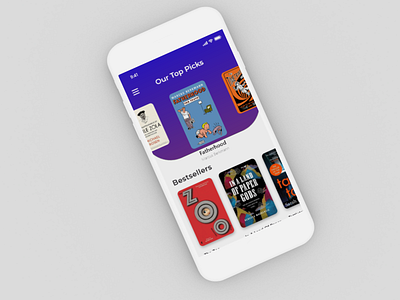 Calibre - Book App app book debut design uidesign uiux uxdesign