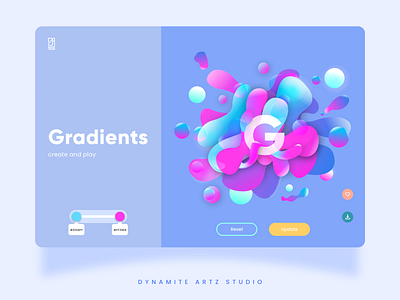 Gradients figma illustration ui ux vector