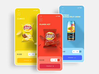 Snacks App UI