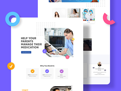 Health care web UI designs branding design figma health website healthcare medical app medical website design photoshop typography ui ui design uiux ux